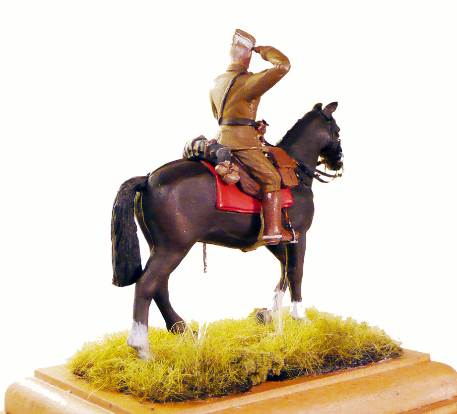 Dansk officer til hest 1930 (2)